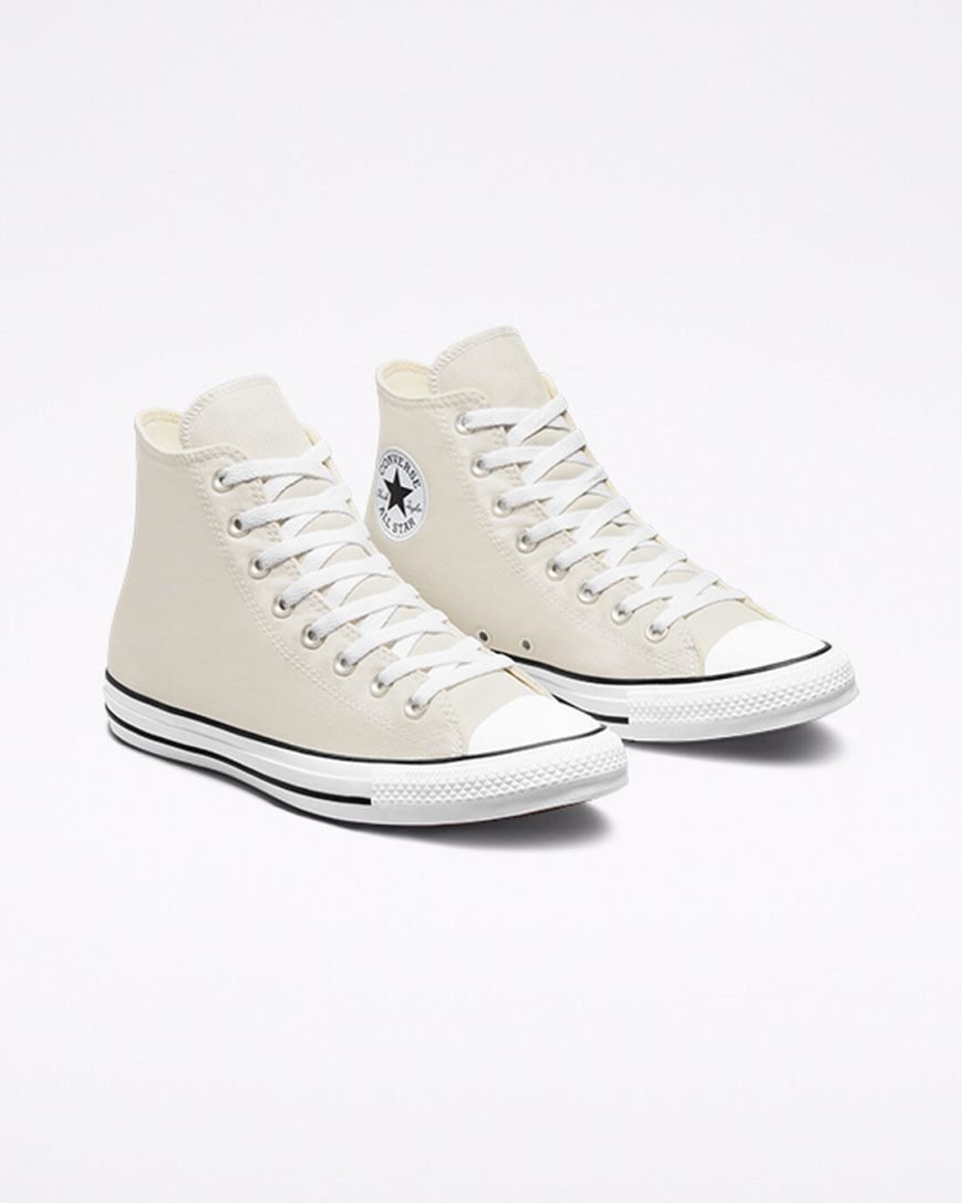 Tenis Converse Chuck Taylor All Star Seasonal Color Cano Alto Feminino Bege | PT C0P547T